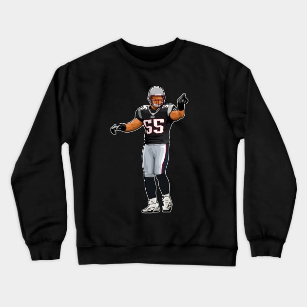 Junior Seau #55 Reaction Crewneck Sweatshirt by GuardWall17